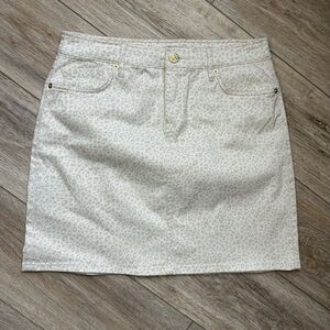Tommy Bahama Boracay Beach Short Skirt Coconut Size 10